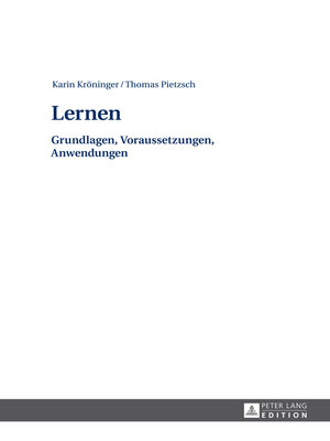 cover image of Lernen
